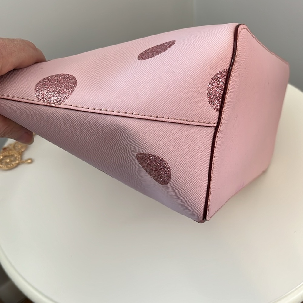 Kate Spade Pink Polka Dot Med Tote - Picture 9 of 15